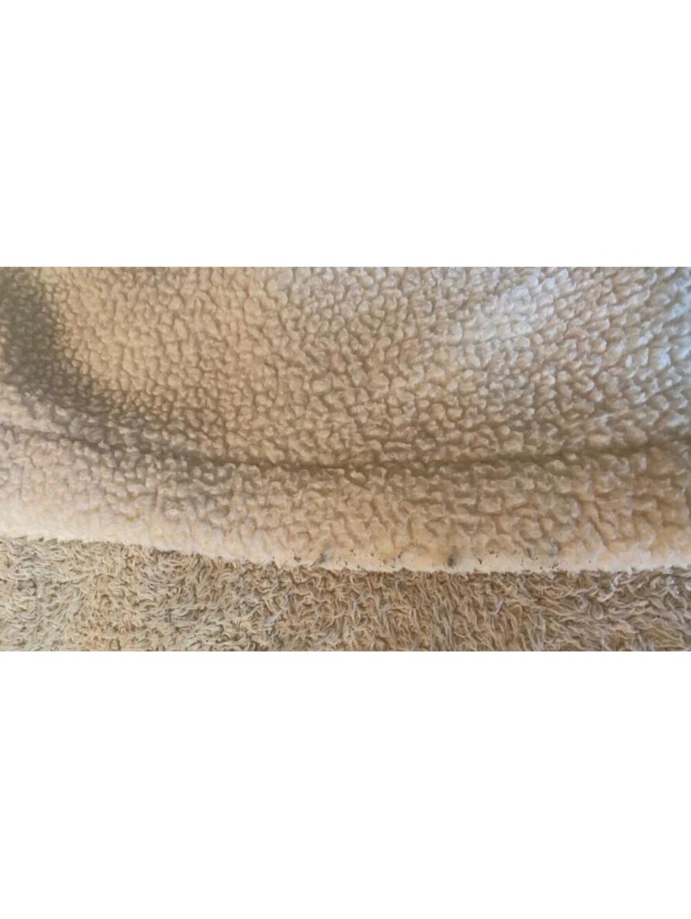 Madewell Cream Sherpa Fleece Hoodie Sweatshirt Women M Oversized J Crew Sweater - Picture 13 of 16